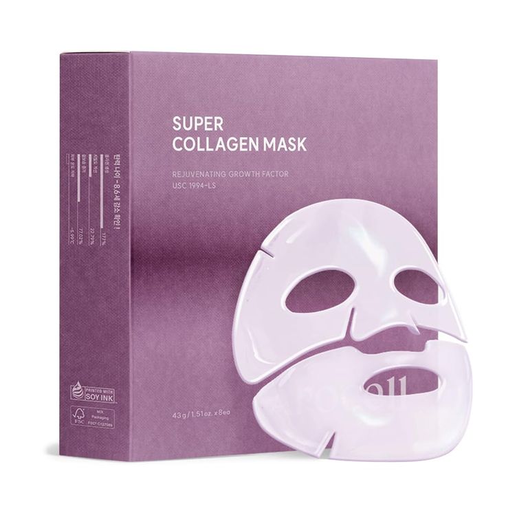 PRICES MAY VARY. SUPER COLLAGEN FACE SHEET MASK – Arocell’s Super Collagen Mask facial sheets will surely give you a pleasant home-spa care experience! Made with rich nutrient ingredients to hydrate and boost skin condition to keep it clear and even. A high-moisture, high-nutrition essence that absorbs quickly without stickiness. 43G Patch-type skin booster face mask that absorbs and melts at skin temperature for optimal absorption. For soft, velvety feeling skin, try our premium quality skincar Face Mask Korean Skin Care, Best Masks Face, Sims 4 Face Mask Cc, Spa Face Mask, Face Mask For Acne, Collagen Face Mask, Fancy Face Mask, Overnight Skin Care, Korean Sheet Mask