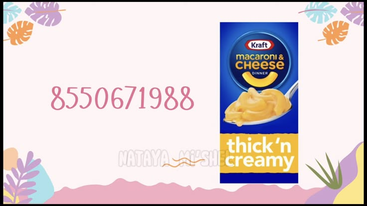 an advertisement for macaroni and cheese with the words thick n'creamy