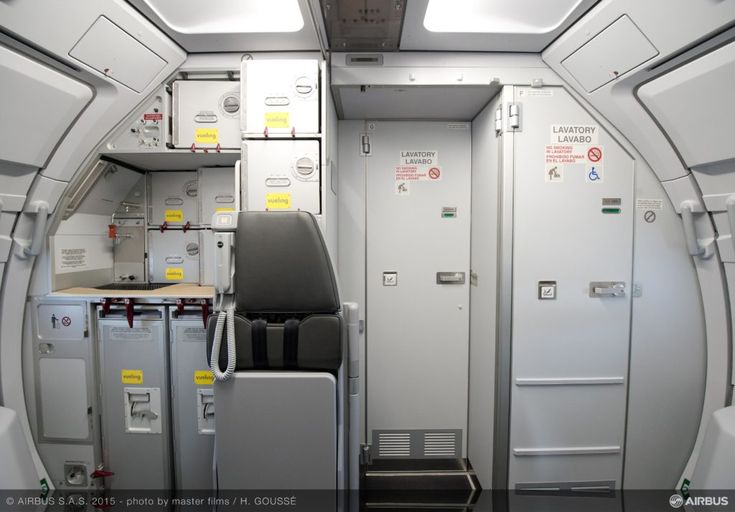 the inside of an airplane cabin with many electrical equipment on it's walls and shelves