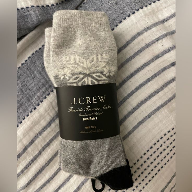 Two Pack Of Cute Printed Socks Warm Gray Casual Socks, Warm Casual Gray Socks, Casual Warm Gray Socks, Cozy Gray Socks For Stocking Stuffers, Silver Tights, Navy Tights, Brown Tights, Yellow Socks, Printed Socks