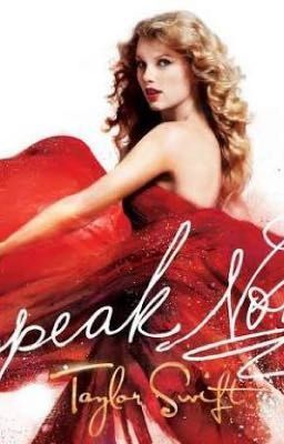 taylor swift's speak now tour poster with the words speak now written on it