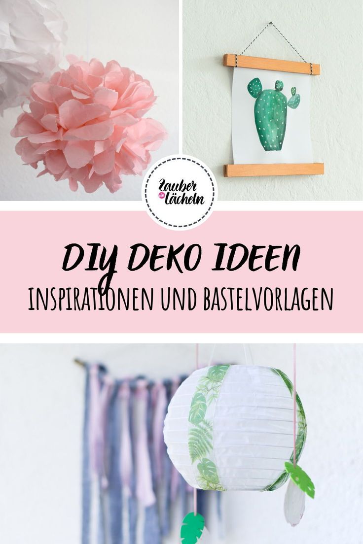 diy deko ideen inspiranten und bastelvorlagen