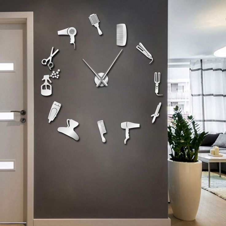 a wall clock that has various items on it and the words black friday written in white