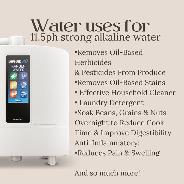 the water uses for all kinds of devices