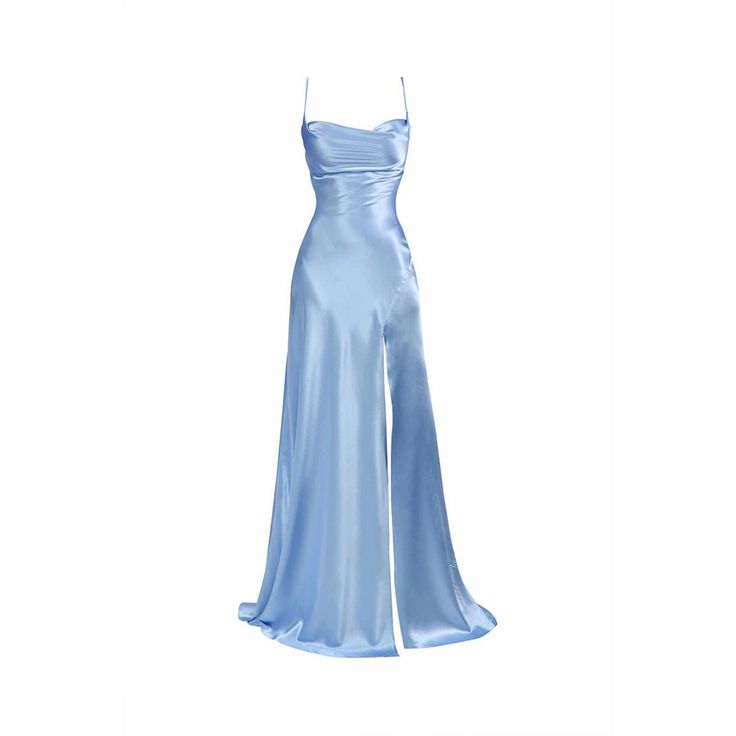 Cheap Light Blue Flowy Dress, Baby Blue Prom Dresses, Blush Maxi Dress, Dress Baby Blue, Blue Satin Dress, Light Blue Prom Dress, Baby Blue Dresses, Long Blue Dress, Pink Formal Dresses