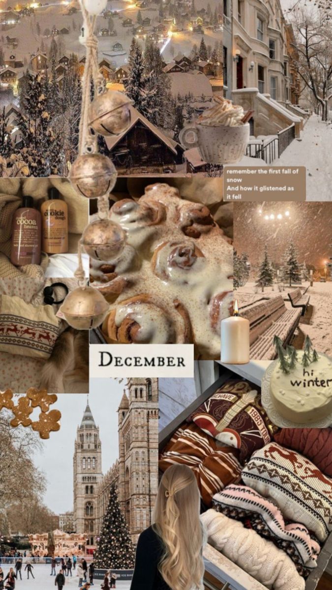 #cozy #winter #december #christmas #winteraesthetic Cozy Winter Aesthetic, December Wallpaper, December Winter, Girl Wallpapers, Christmas Dreaming, Xmas Wallpaper, Christmas Collage, Phone Samsung, Christmas Phone Wallpaper