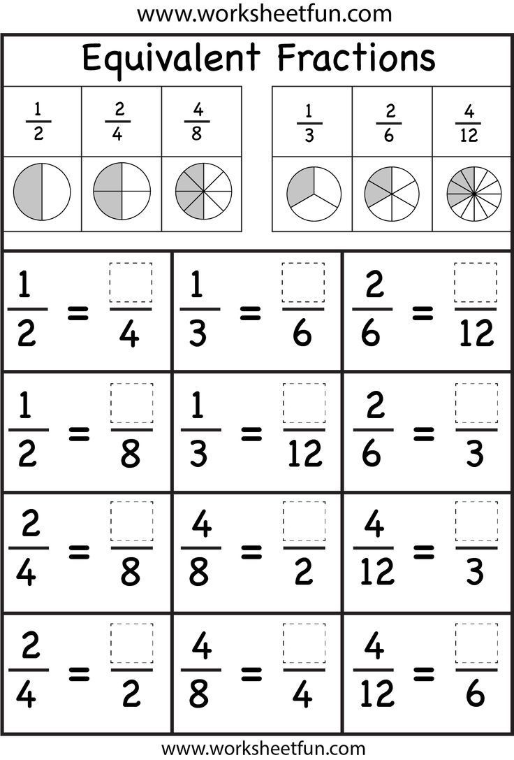 the worksheet for addition and subtraction with fractions, numbers, and circles