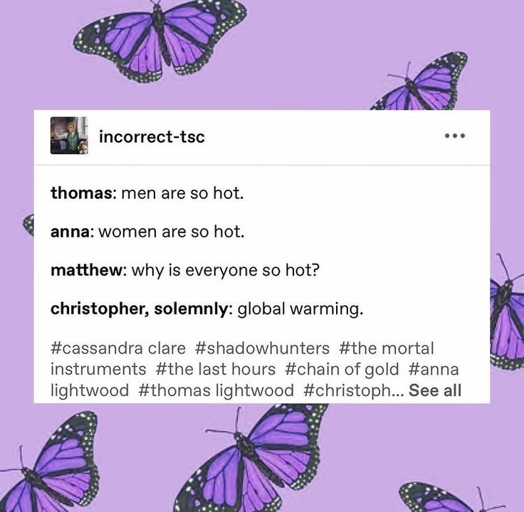 a group of purple butterflies flying in the air with captioning text below them