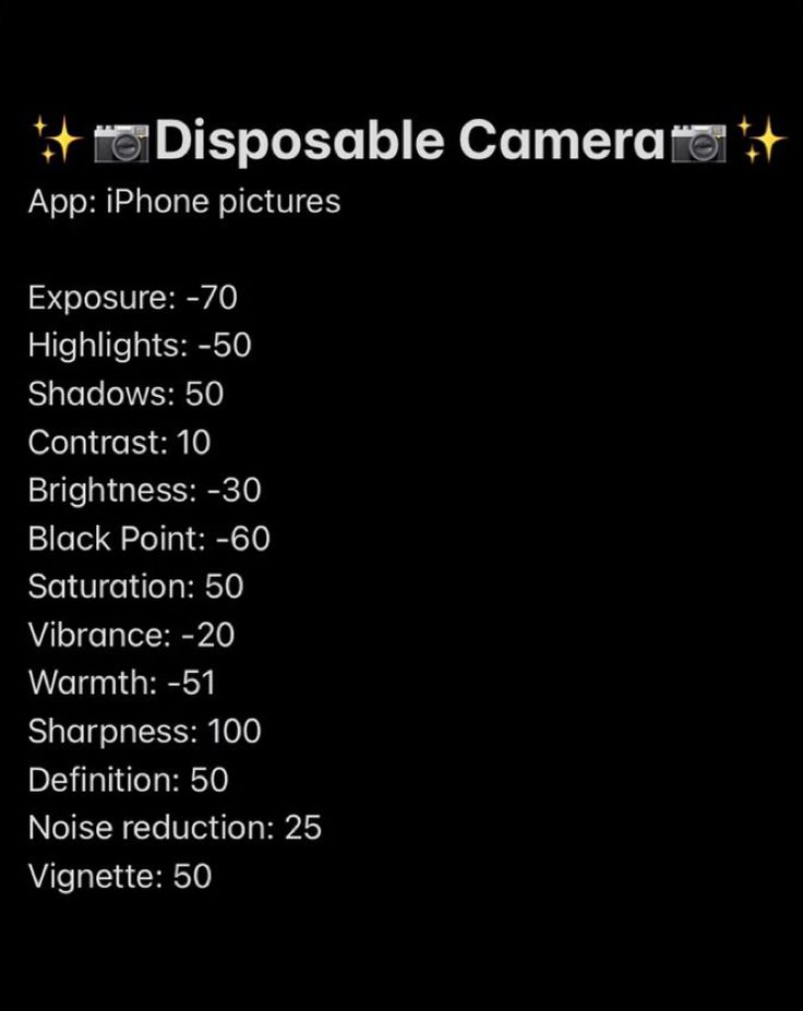 an image of a camera screen with the text disposable camera