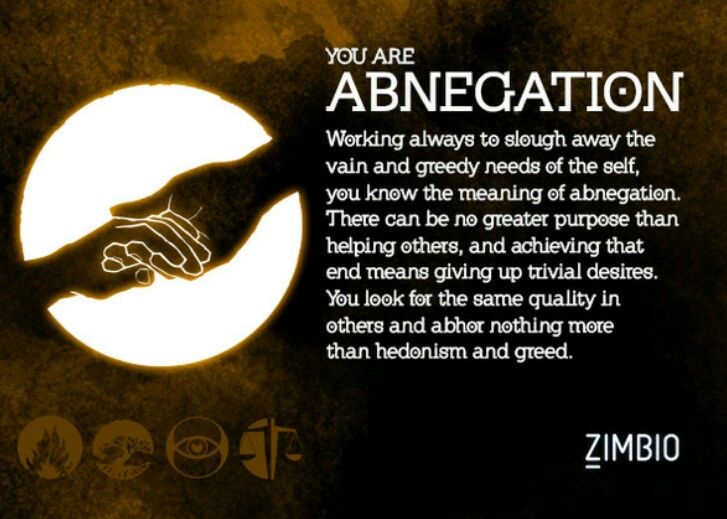 an image of two hands touching each other in front of a moon with the words, you are abnectation