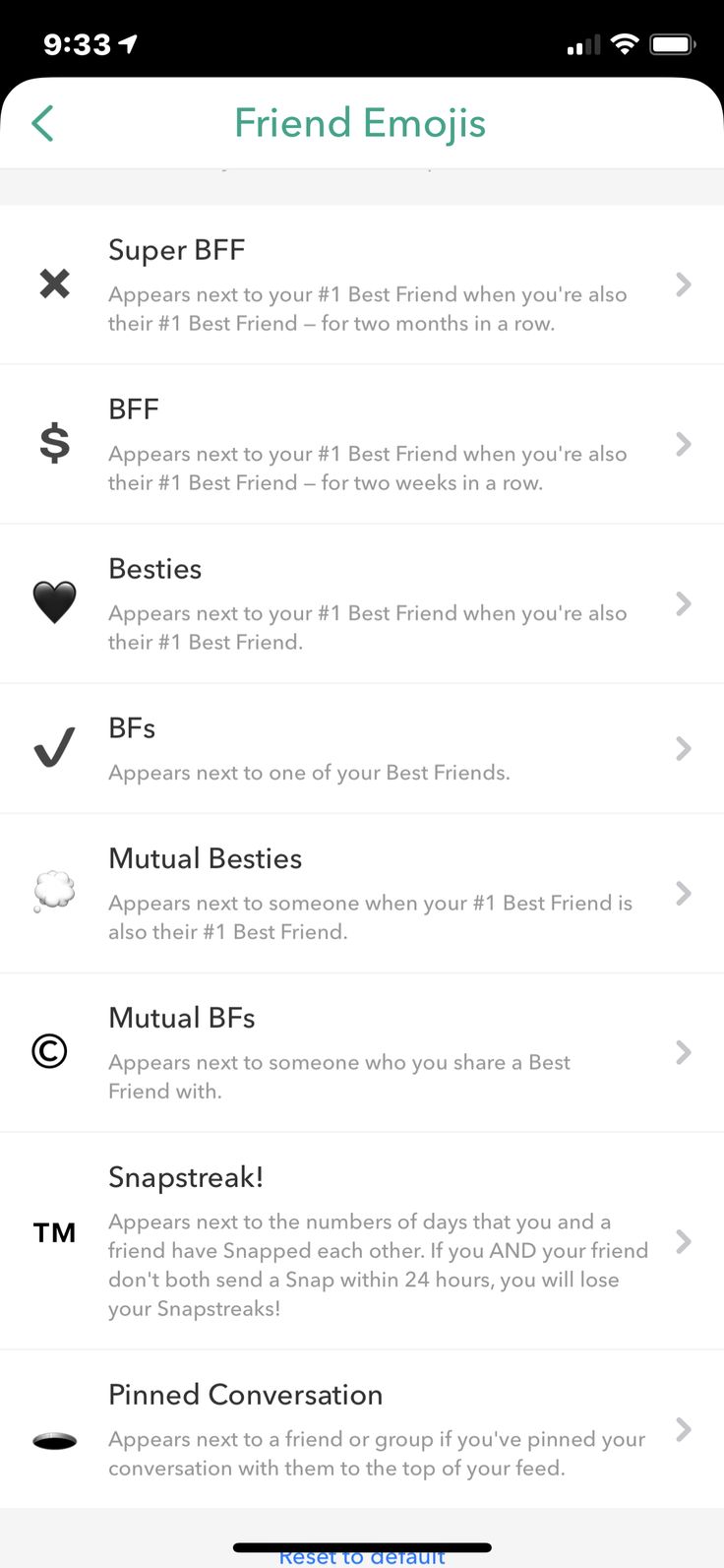 an iphone screen showing the app's menus and options for friends to use