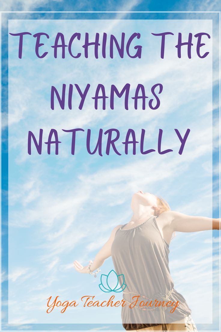 a woman with her arms outstretched and the words teaching the nyamas naturally