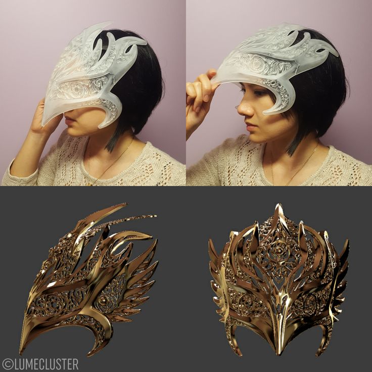 Phoenix Mask WIP Masks Reference, Phoenix Armor, Phoenix Mask, Masquerade Ball Costume, Mask Inspiration, Armor Helmet, 2016 Year, Mask Aesthetic, Growing Pains