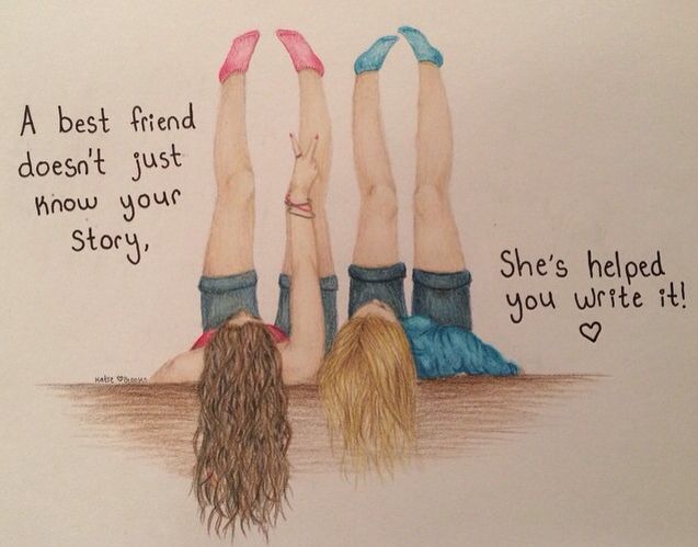 1000+ ideas about Best Friend Drawings on Pinterest | Easy to draw ... Photos Bff, Best Friend Drawings, Bff Drawings, Frases Tumblr, Besties Quotes, Friend Bff, Drawings Of Friends, Best Friends Quotes, Bff Goals