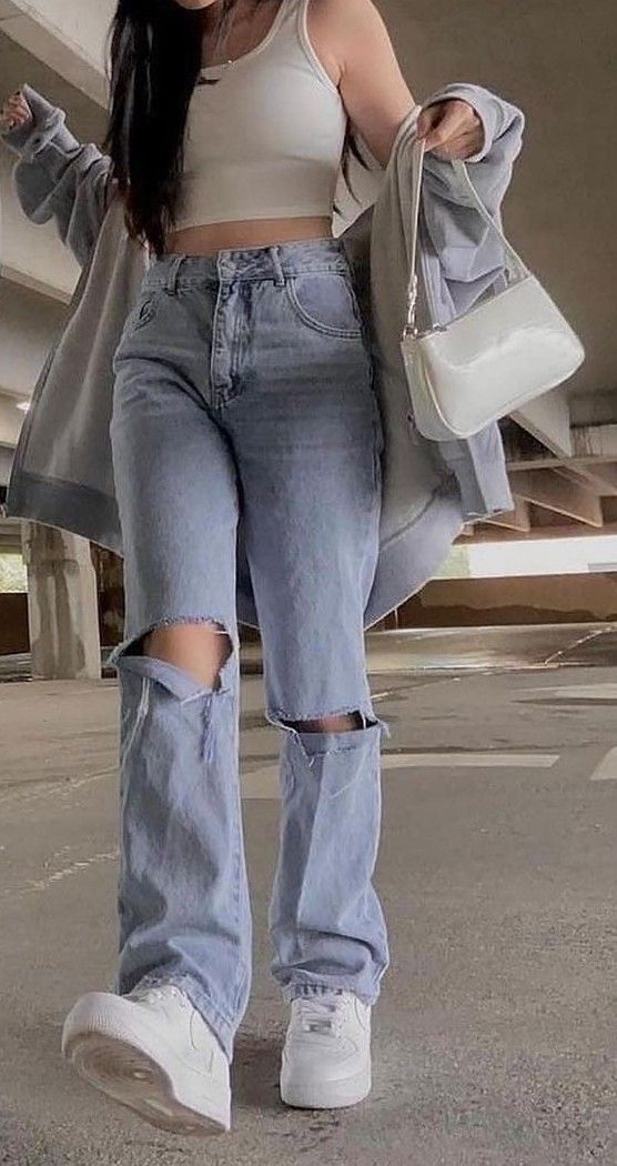 Mode Zara, Outfit Jeans, Tomboy Style Outfits, Causual Outfits, Swaggy Outfits, 가을 패션, Teenage Fashion Outfits, Casual Style Outfits, Teen Fashion Outfits