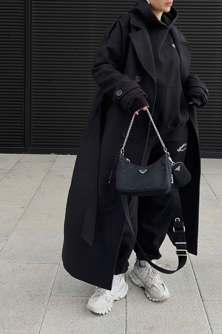 Ivona Zupet, Causual Outfits, All Black Outfit, Rainy Day Outfit, Outfit Inspo Fall, Mode Inspiration, Winter Fashion Outfits, Outfits Casuales, Black Outfit