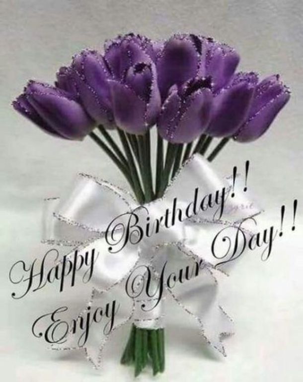 happy birthday quotes with flowers images - Rory Colley