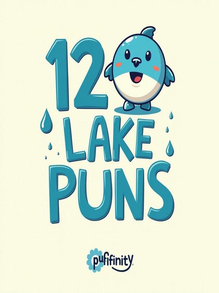 lake puns Funny Lake Quotes, Lake Sayings, Hungry Funny, Lake Quotes, Laundry Humor, Water Under The Bridge, Plenty Of Fish, Make Waves, One Liner