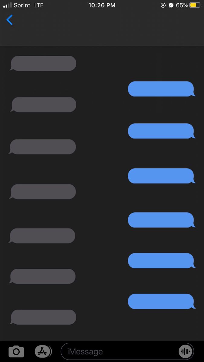 the text message dialle on an iphone's screen is highlighted with blue and gray lines