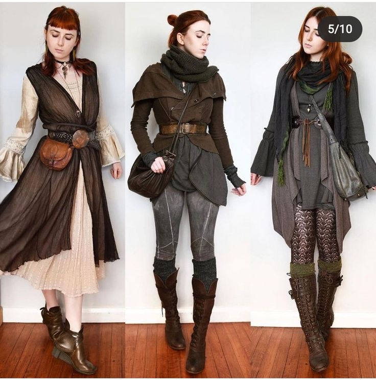 Elf Hunter Outfit, Fantasy Outfits Medieval, Mage Costume Female, Shadow And Bone Oc Outfit, Ren Faire Rogue Costume, Ren Faire Ranger Costume, Ren Faire Adventurer, Vikingcore Fashion, Fantasy Outfits Everyday