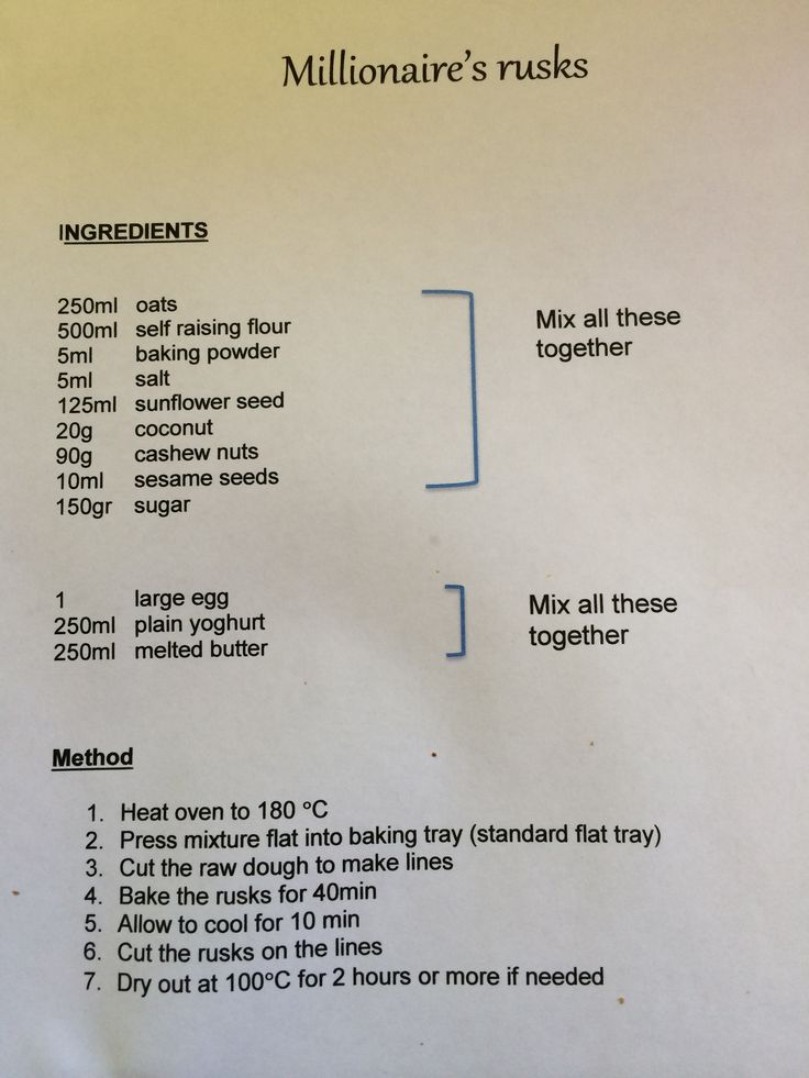 a piece of paper with instructions on how to make muffins