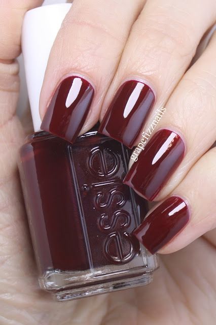 Essie Berry Naughty and Sparkle on Top Essie Wicked, Berry Nail Polish, Essie Collection, Beauty Recommendations, Essie Nails, Nails Essie, Nails Grunge, Berry Nails, Essie Nail Colors