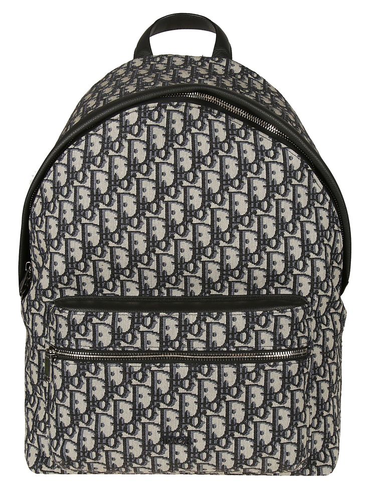 DIOR ALL OVER LOGO VOYAGE BACKPACK. #dior #bags #backpacks Dior School Bag, Dior Backpack, Logo Voyage, Anarchy Symbol, Modest Maxi Dress, French Macaron, Men Dior, College Bags, Trendy Handbags