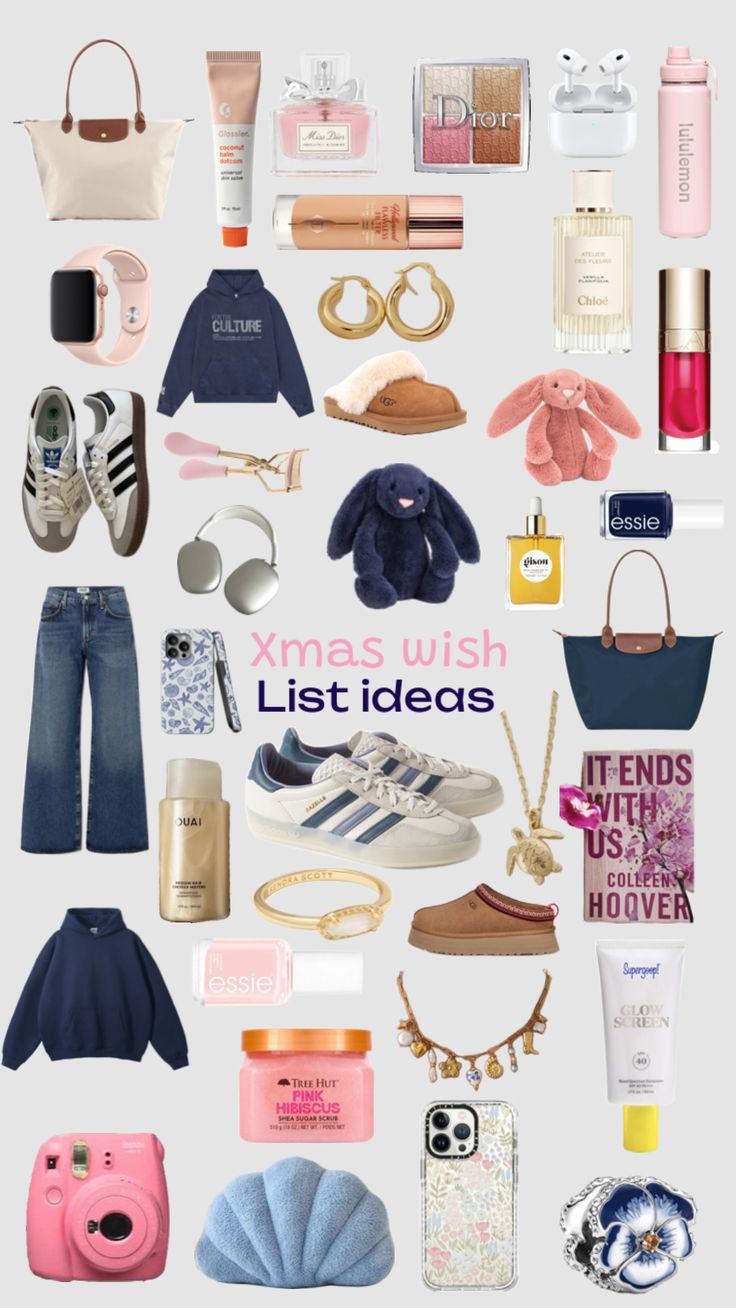 a collage of various items that include shoes, handbags and purses with the words yamasushh list ideas