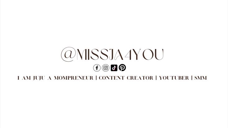 Juju Mompreneur |Content Creator| Youtuber| SMM