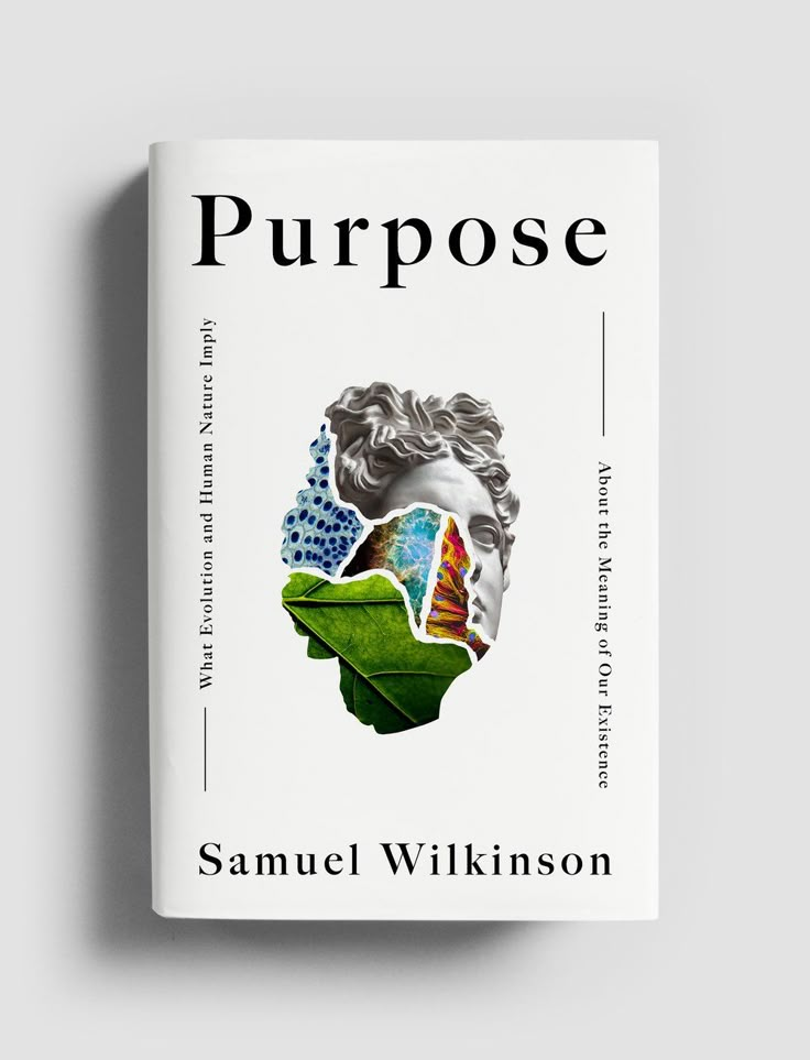 a book with the title purpose written in black and white on it's cover