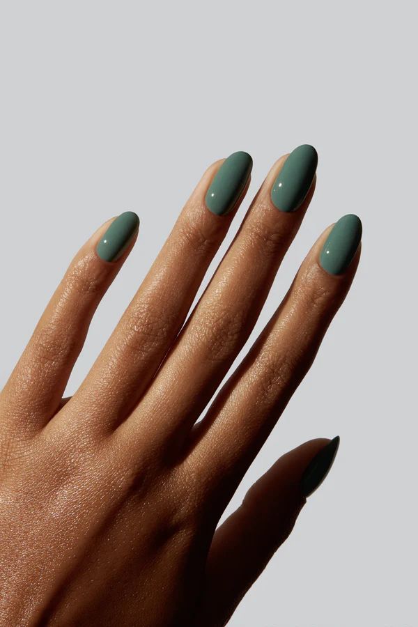 Radical Design, Memphis Group, Best Gel Nail Polish, Eucalyptus Green, Green Nail Polish, Green Nail, Vibrant Nails, Classy Nails, Dream Nails