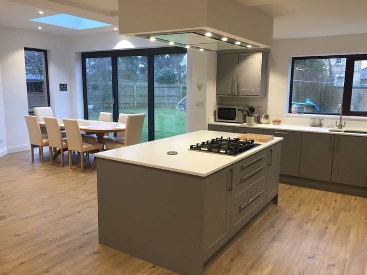 the kitchen is clean and ready for us to use in its new home or business