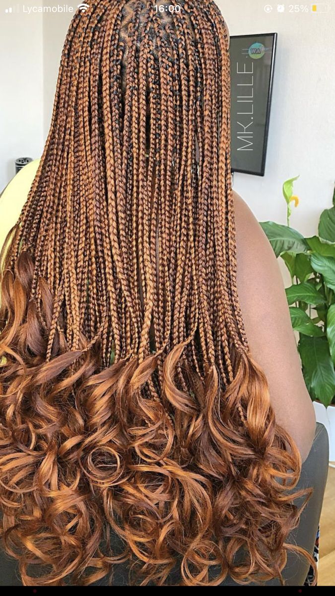 Goddess Braids Black And Brown, Goddess Braids Honey Brown, Honey Brown Braids With Curls, Goddess Braids Dark Brown, Honey Brown Goddess Braids, Goddess Braids Light Brown, French Curl, Vacation Hairstyles, Braided Hairstyles For Black Women Cornrows