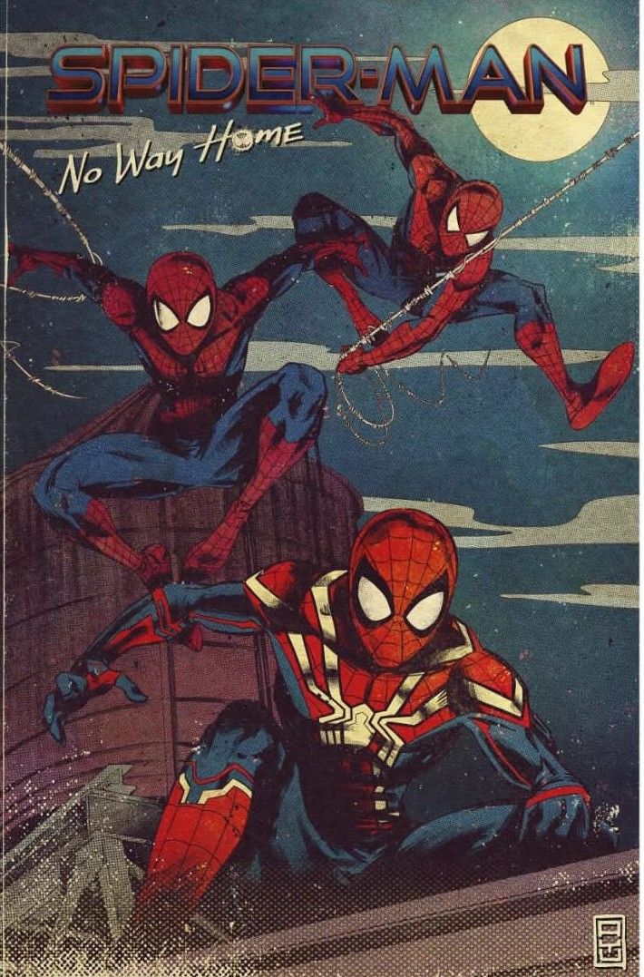 the cover to spider - man no way home