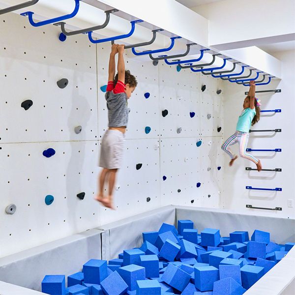 Kids Indoor Foam Cubes | Sensory Playroom Products - Project Playroom Indoor Monkey Bars, Indoor Playroom, Modern Playroom, Bedroom Basement, Basement Playroom, Kids Gym, Kids Basement, Cozy Basement, Sensory Room