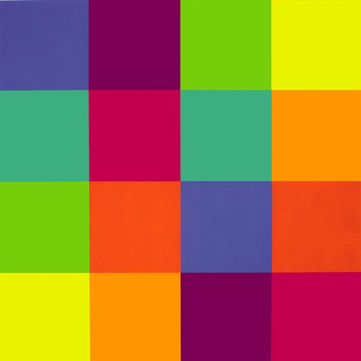 a multicolored checkered background that is very similar to the same color scheme