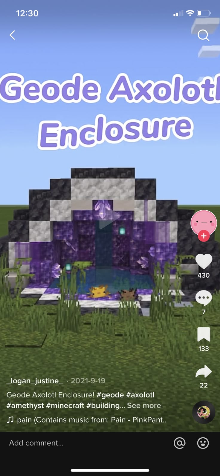 an image of the game's cover for geode axolotic endosure