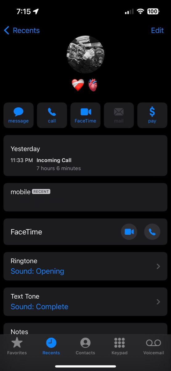 an iphone screen showing the settings and options for recording