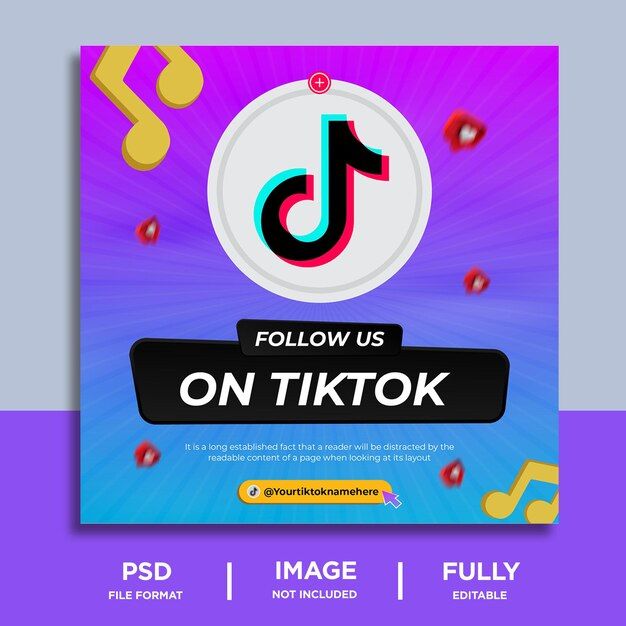 an advertisement for the tiktok music festival