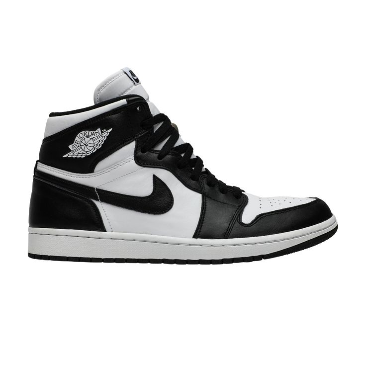 Find JORDAN 1 Retro High Og ' White' 2014 on Editorialist. In 2008, the Air Jordan 1 Retro High OG ‘Black White’ sneaker was part of the 'Countdown Pack' that celebrated the launch of the Air Jordan 23 sneaker. The 'Countdown Pack' included retros of all previous Air Jordan sneakers in limited-edition packaging. This 2014 Air Jordan 1 Retro High OG ‘Black / White’ sneaker features the original Nike Air branding on the tongue and a heel with no logo on the back, just like the original Air Jordan 1.