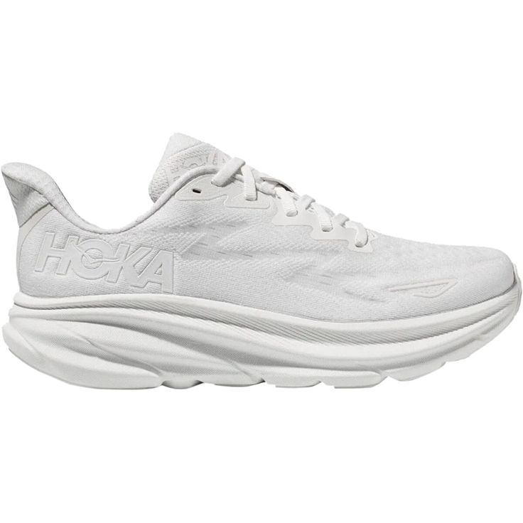 Hoka Clifton 9, Hoka One One Woman, Clifton 9, Hoka Clifton, Hoka Shoes, Mens Clogs, European Shoes, Hoka One One, White Mesh