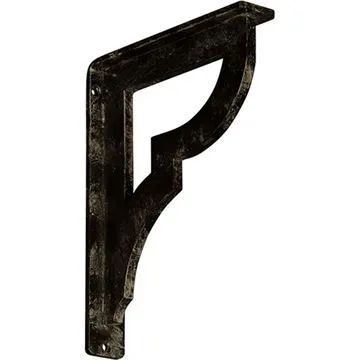 Restorers Architectural Bradford Iron Single Brace Shelf Bracket Shelf Bracket, Shelf Brackets, Braces, Shelves, Architecture, Home Decor, Home Décor