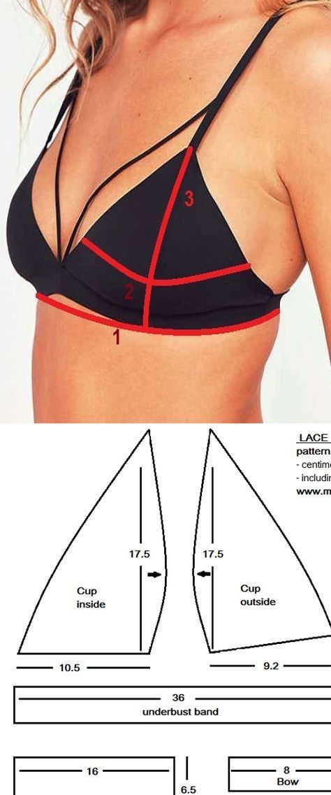 Pola Bra, Projek Menjahit, Diy Sy, Bralette Pattern, Lingerie Patterns, Sewing Lingerie, Diy Vetement, Hot Lingerie, Bra Pattern