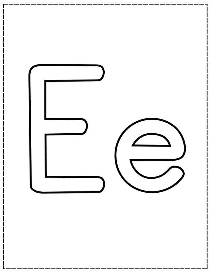 the letter e is for ee coloring page free printable worksheet black bedroom furniture sets home design ideas