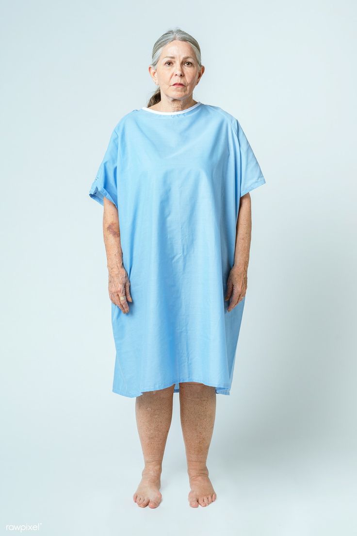 Sad senior patient in a hospital gown | premium image by rawpixel.com / McKinsey Patient Character Design, Hospital Gown Drawing Reference, Hospital Gown Aesthetic, Photo Hospital, Hospital Clothes, Gown Aesthetic, Patient Gown, Gown Drawing, Person Photo