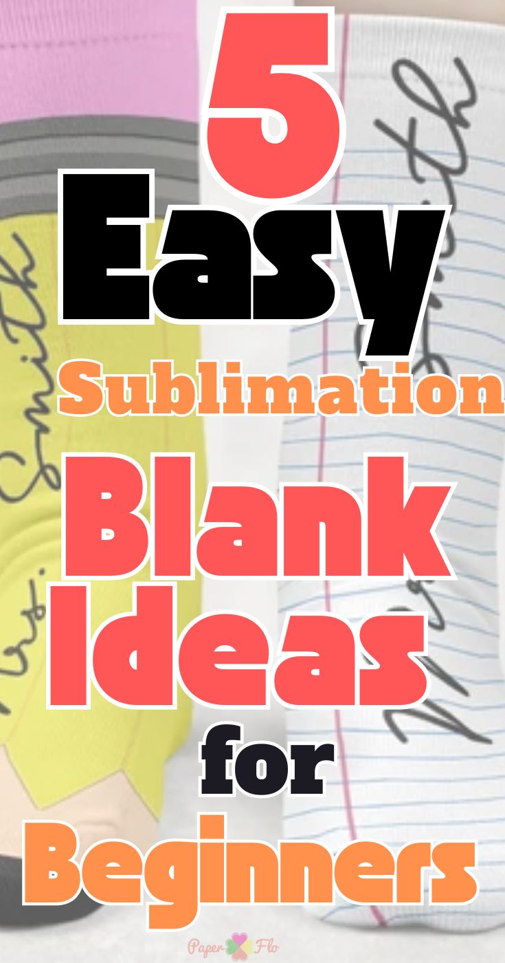 five easy sublimation blank ideas for beginners