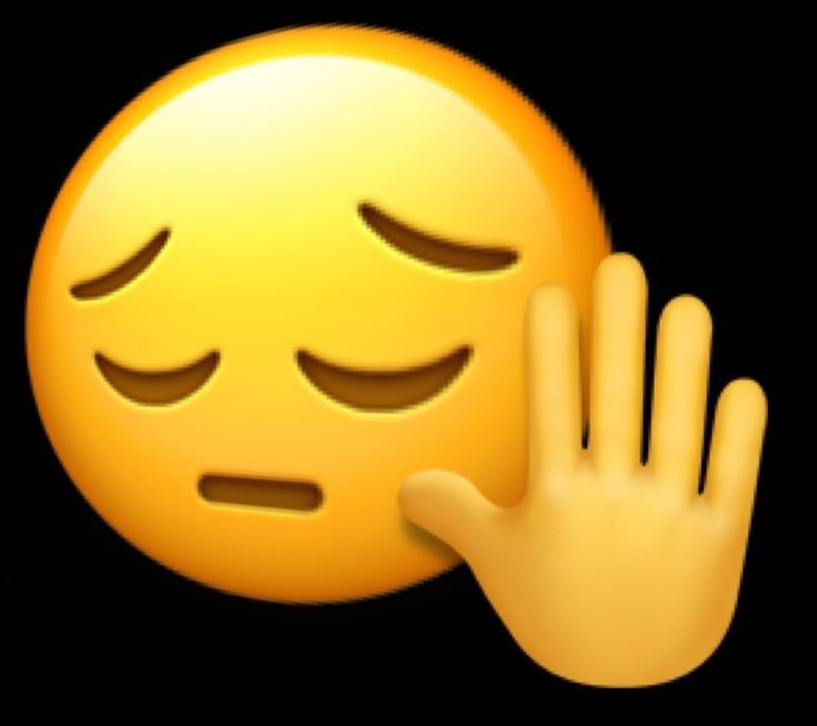 a hand is touching the face of an emoticive smiley face with its eyes closed