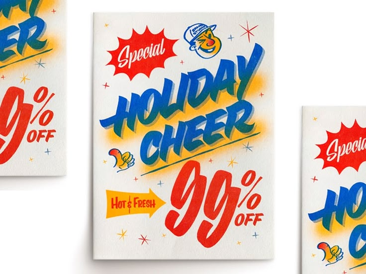 three holiday cheer coupons are on sale for the first time in two years,