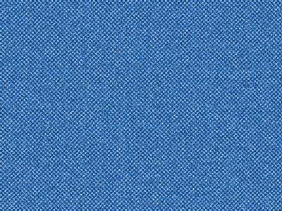 a blue fabric textured with small white stitchs on the top and bottom half