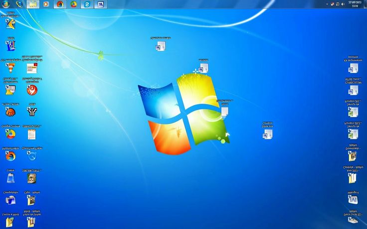 the windows 7 start screen is shown in this screenshot from an actual desktop computer